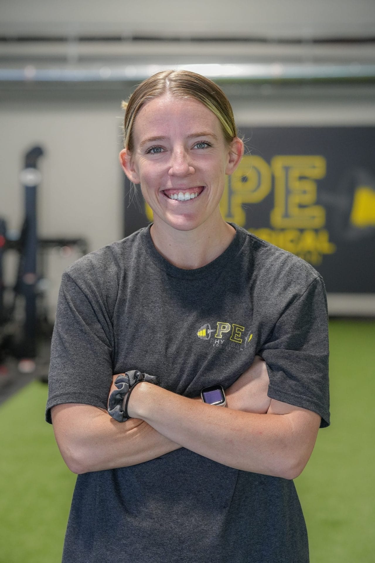 Photo of trainer Rylie Hirst at Physical Education